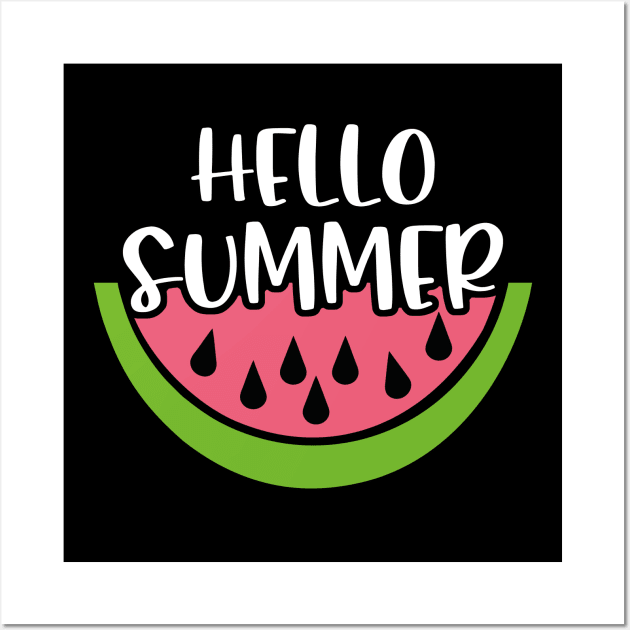 Hello Summer Wall Art by aborefat2018